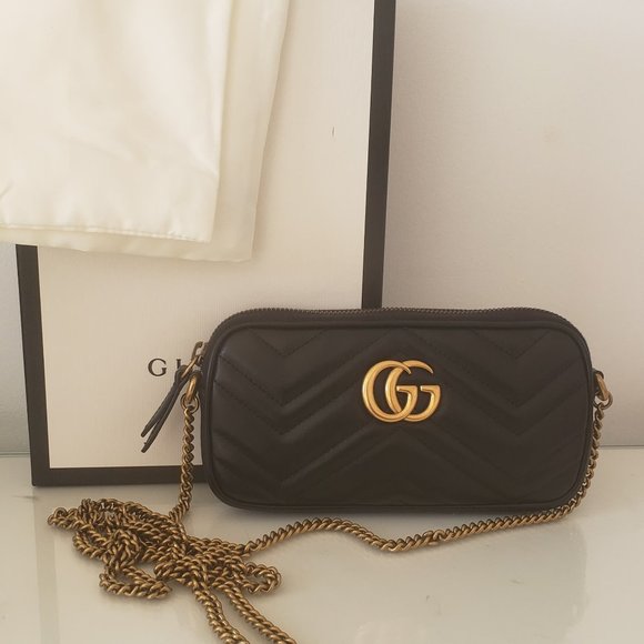 Gucci Handbags - ❌SOLD❌GUCCI marmont mini chain bag